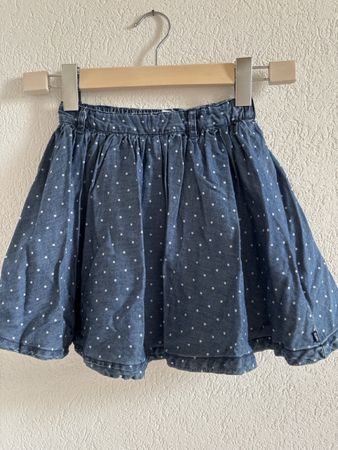 Jupe Okaidi pois bleus taille 10 ans