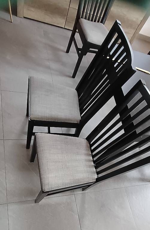 Tavoli: Table à manger avec ses chaise – Usato da Sierre venduto da sosofa3 2