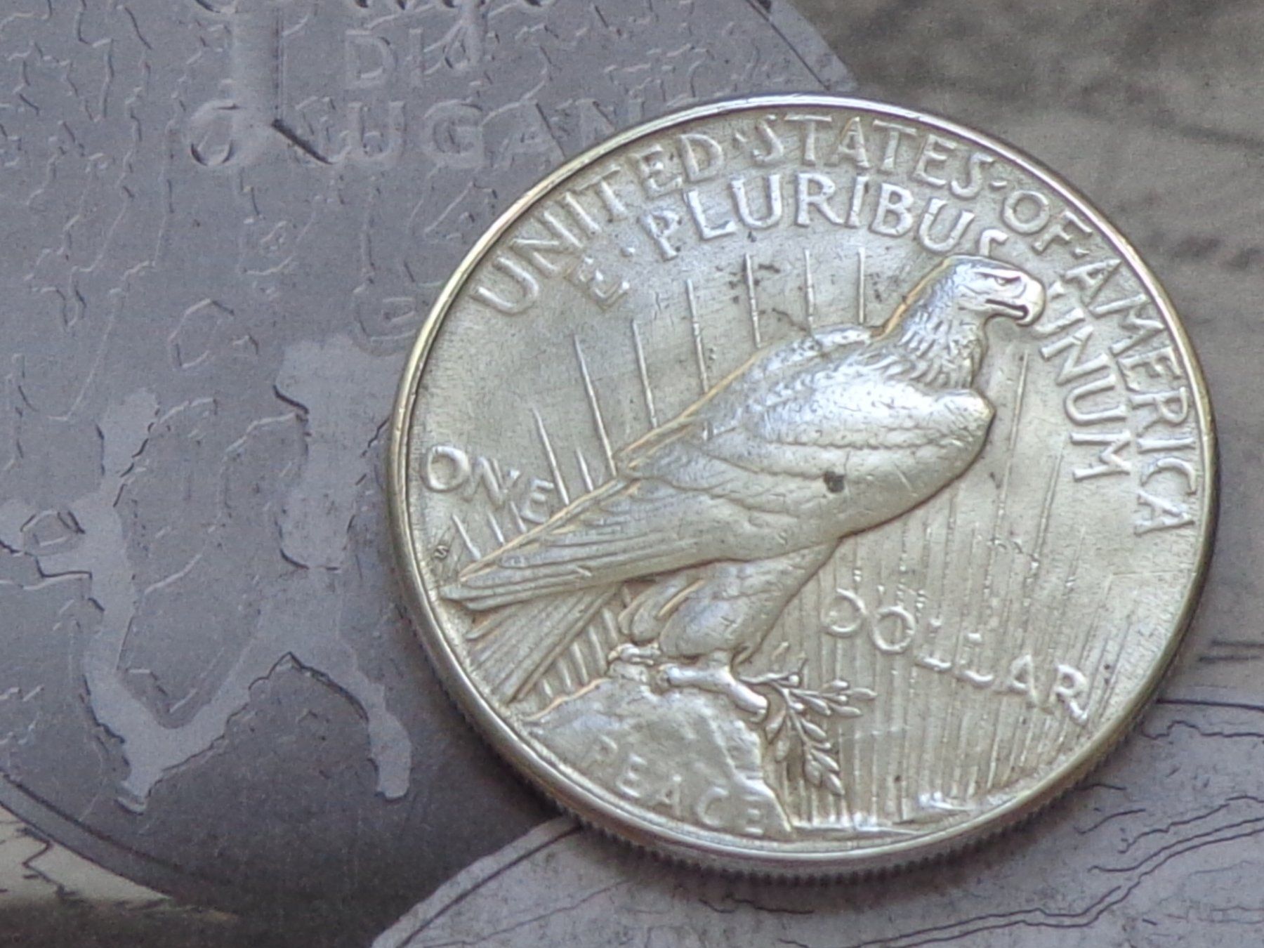 Tutti le monete: USA 1 Dollar 1923 "Peace Dollar - Liberty" – Usato da Pully venduto da UCA01 1