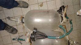 Melkmaschienen glas