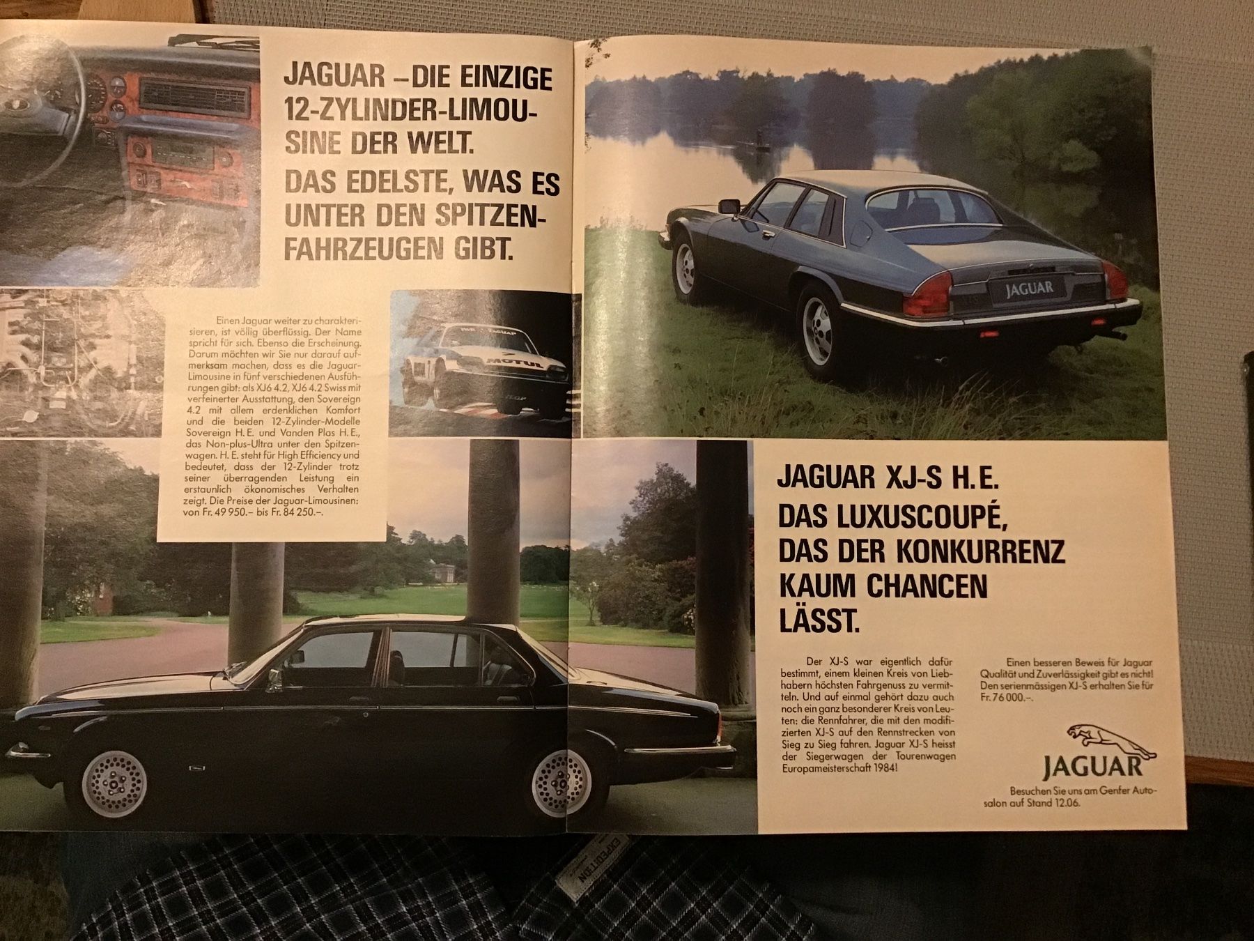 Dokumente: Englische Autos Programm 1985 20 Seiten – Gebraucht aus Scherzingen von Starseller62 5