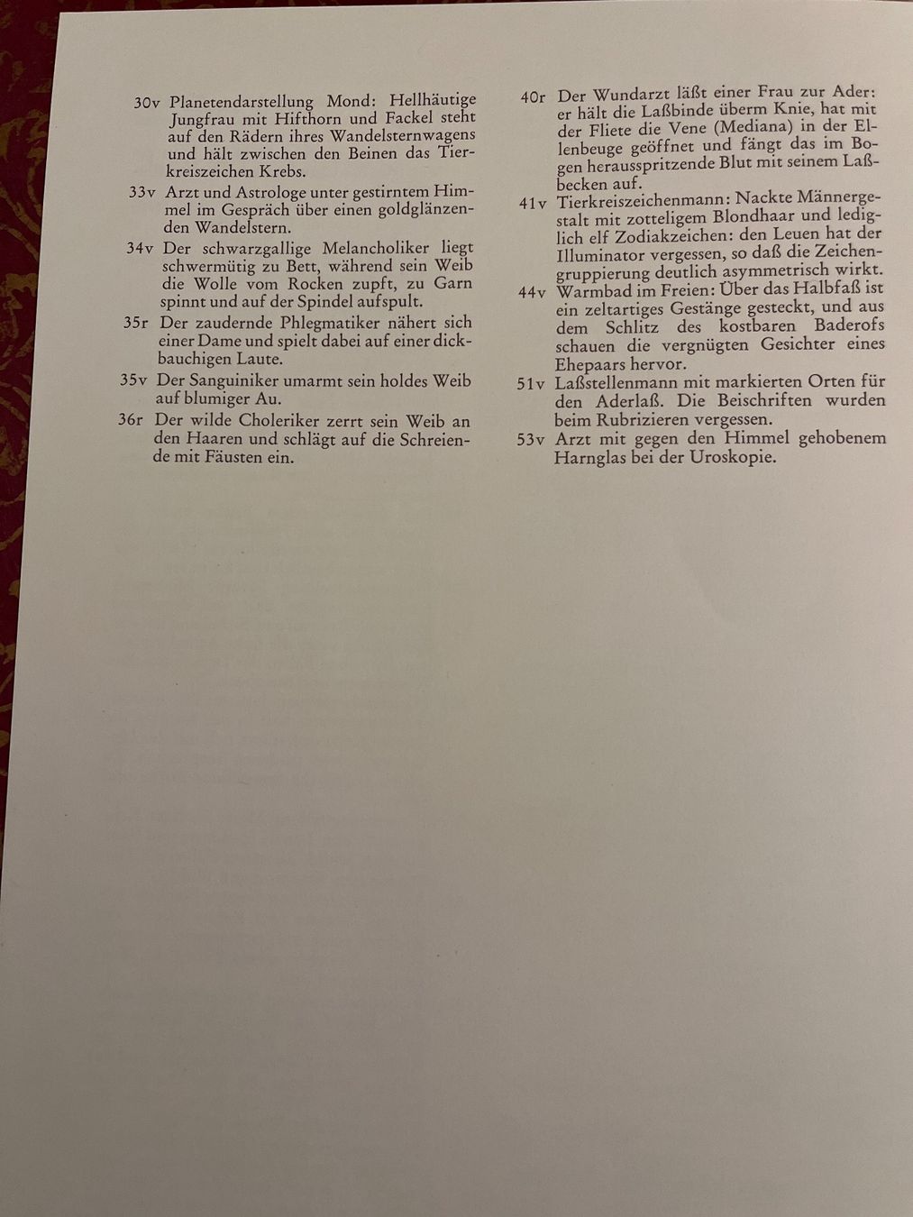 Libri: Antikes Buch "Vom Einfluss der Gestirne – Usato da Uster venduto da naderkhan 2