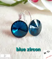 Ohrringe mit Swarovski Kristallen => 9 Farben zur Auswahl 💎