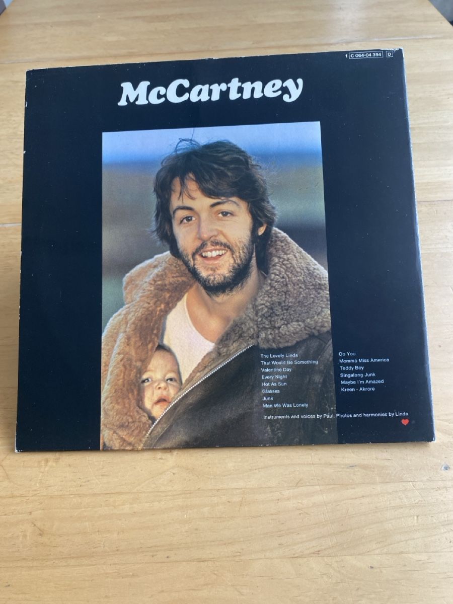 Schallplatten: Paul Mc Cartney – Gebraucht aus Zürich von markus234