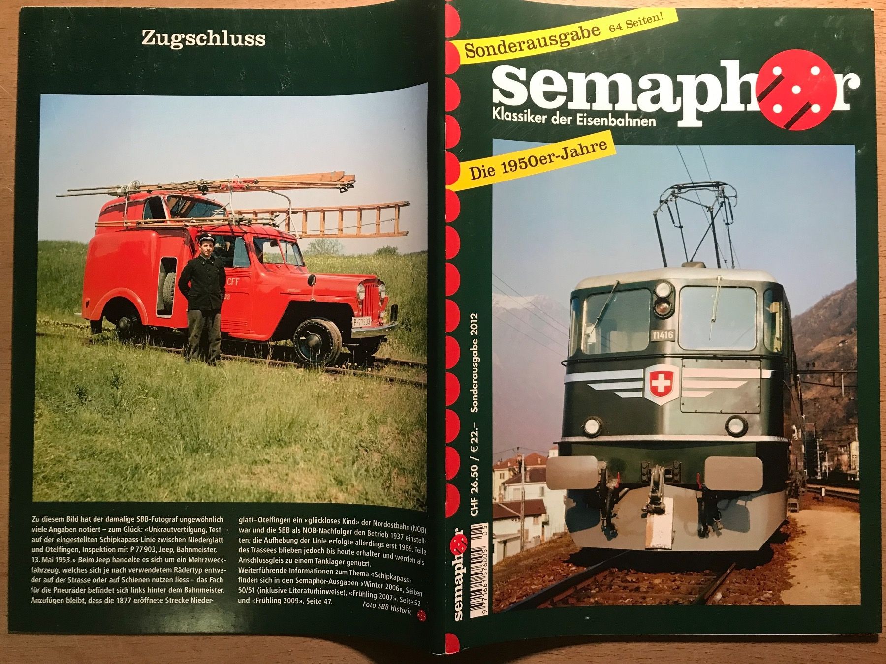 Riviste & Magazine: Semaphor Sonderausgabe 2012 – Usato da Baar venduto da Mgrizzly