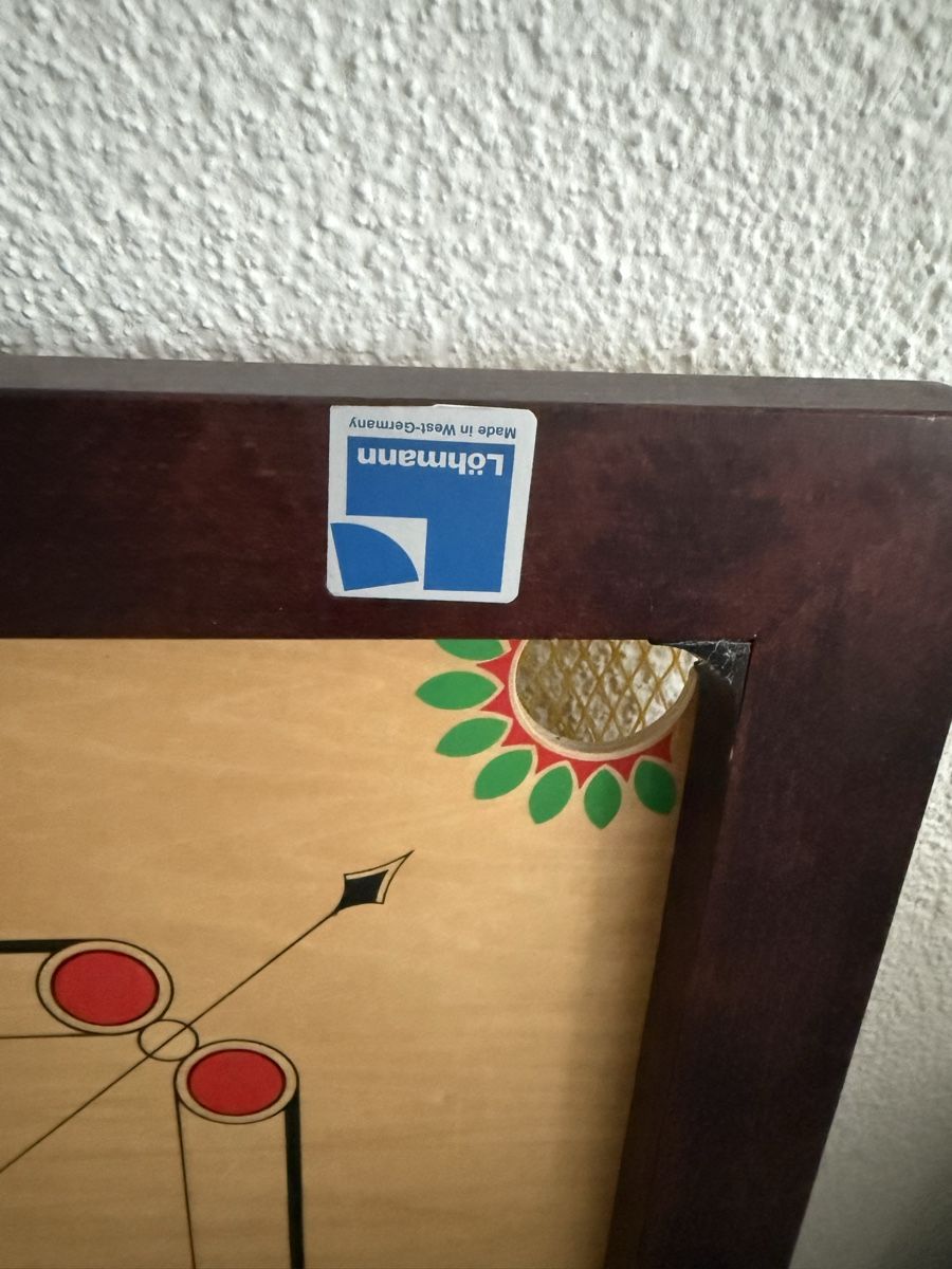 Giochi: Löhmann Carrom Brettspiel – Usato da Ehrendingen venduto da edelkram 1