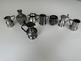 STUPENDI PELTRO ETAIN NUOVI PERFETTI ANNI 1950