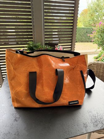 Freitag Tasche orange gebraucht guter Zustand