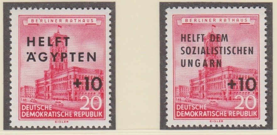 Alle Briefmarken: DDR 1956 ** – Neu (gemäss Beschreibung) aus Erlach von Minka123 4
