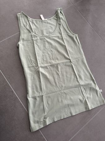 Q/S S.Oliver Top Tanktop in Grün minze, Grösse M