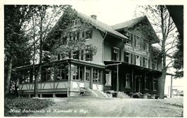 Küssnacht SZ Hotel Seebodenalp Hotelstempel 1957