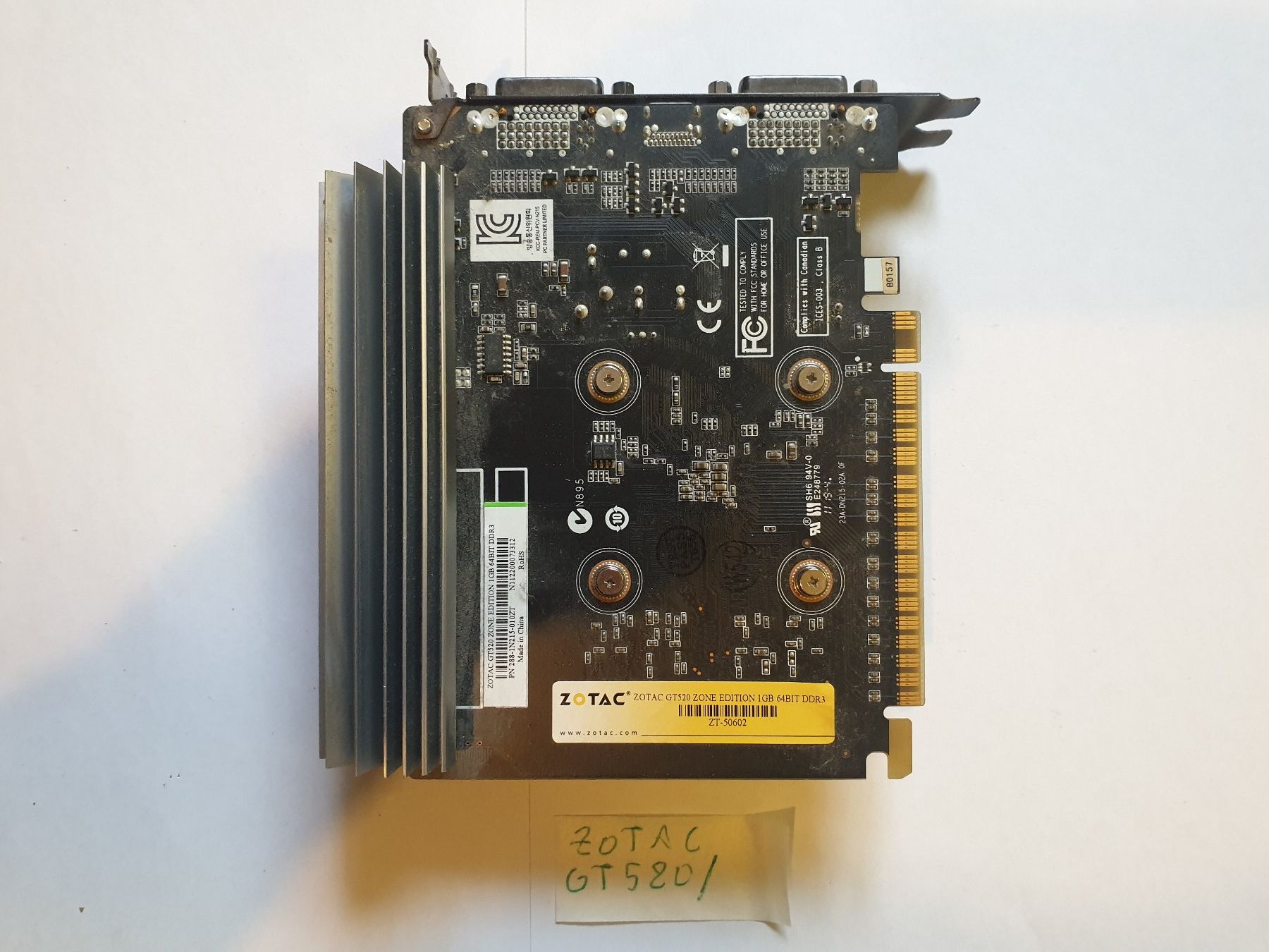 Zotac Schede grafiche: Carte Zotac GT 520 – Usato da Moudon venduto da Amaroli7 1