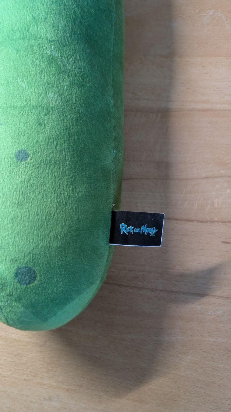 Giocattoli: Rick and Morty Pickle Rick Plüschtier – Nuovo (secondo la descrizione) da Olten venduto da NicoOnline 2