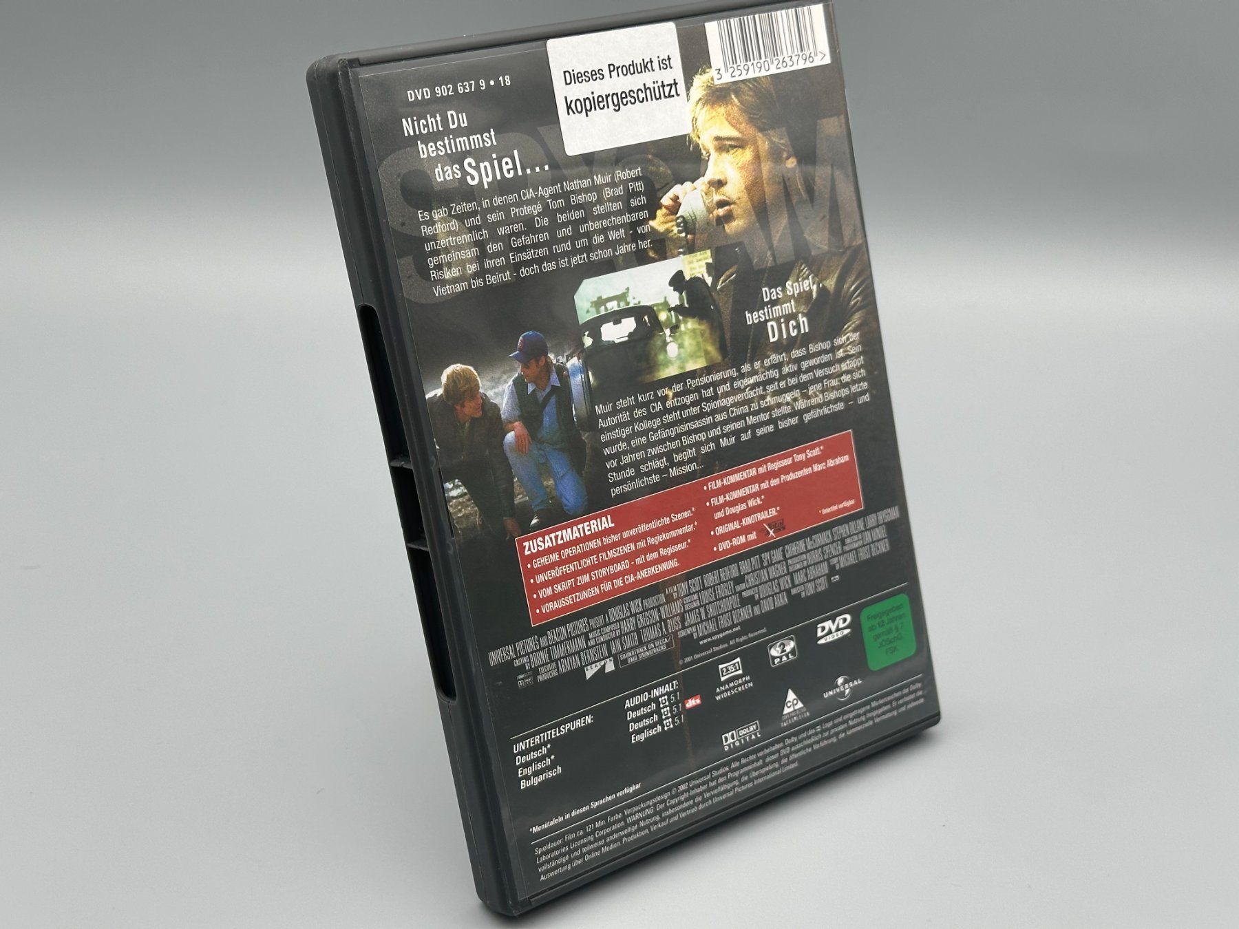 Tutti i DVDs: Spy Game – Der finale Countdown | DVD – Nuovo e nell'imballaggio originale da Schlieren venduto da selected_goods 1