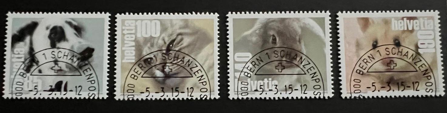 Tutti i francobolli: CH-Marken 2015 Ersttag gestempelt Halbmond – Usato da Hünenberg See venduto da wer_5286