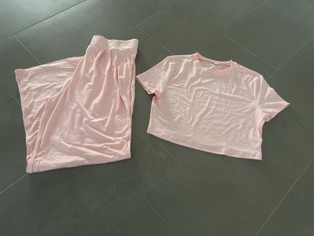Wellness Set: T-Shirt und Hose, zartrosa, Gr. X
