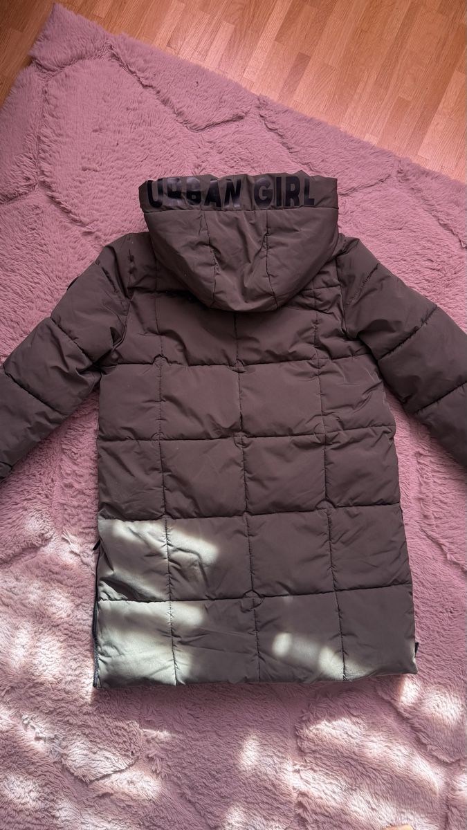 Giacche & Cappotti: Wintermantel Mädchen gr.140 – Usato da Winterthur venduto da -BeHappy24- 5