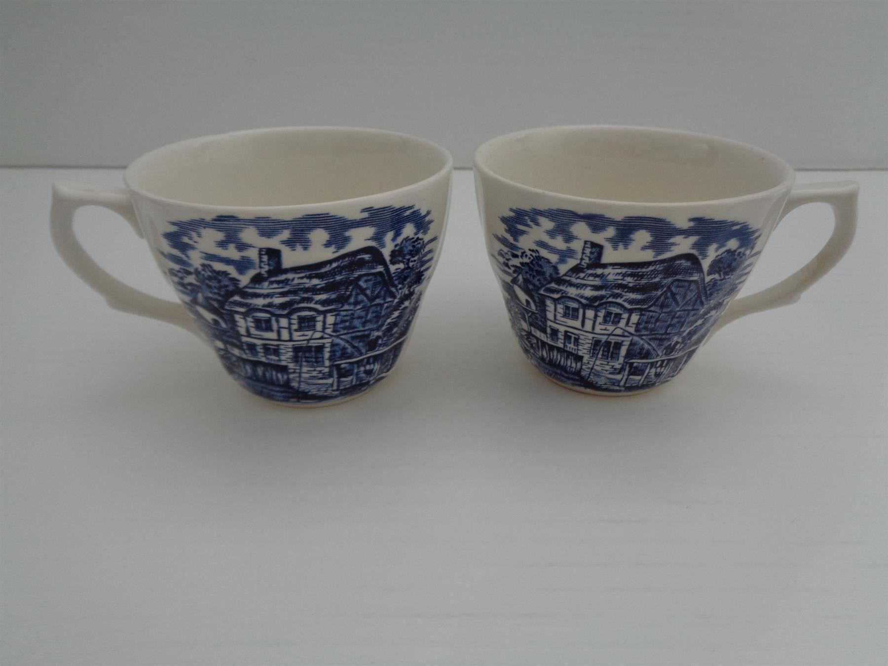 Tazze: 6 Tassen-Unterteller  Ironstone England – Usato da Chur venduto da omonia 6