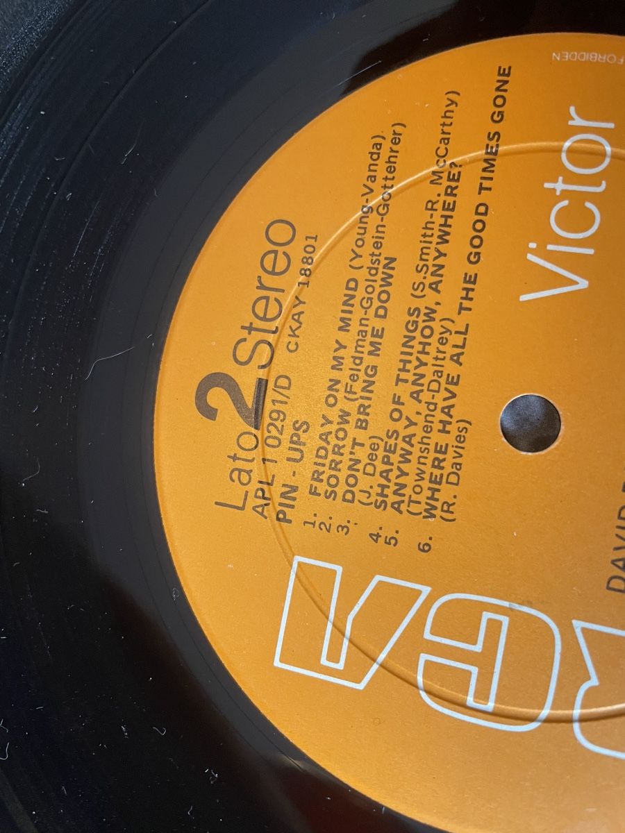 Schallplatten: David Bowie Pin Ups LP Vinyl  – Gebraucht aus Bern von var_kc7x 3