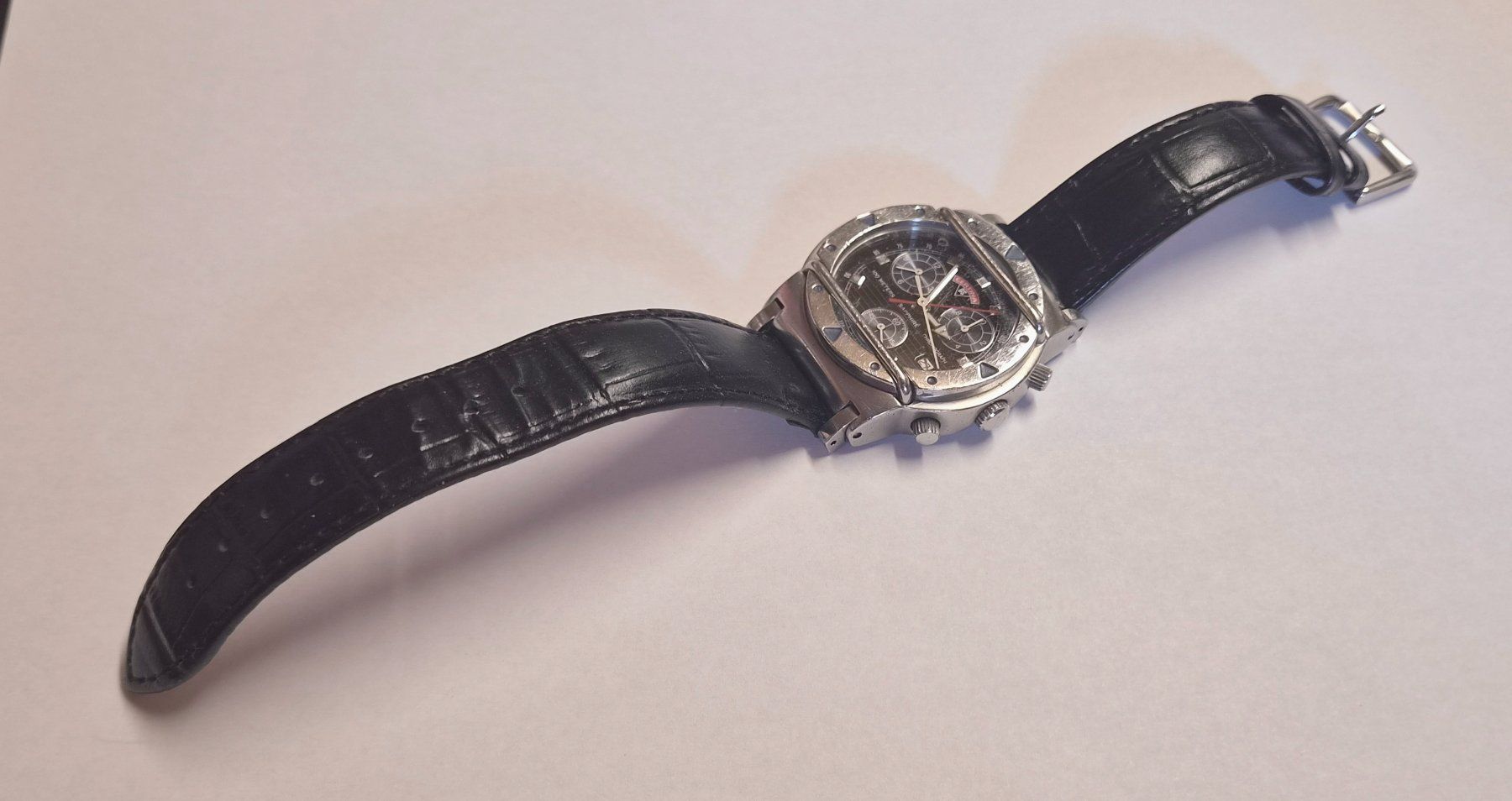 Certina Orologi: Certina Cascadeur Chronograph  100m Herren Uhr gebraucht. – Usato da Madiswil venduto da Willys4 1