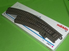C-Gleis Bogenweiche LINKS Märklin 24671   gebraucht  Jg01