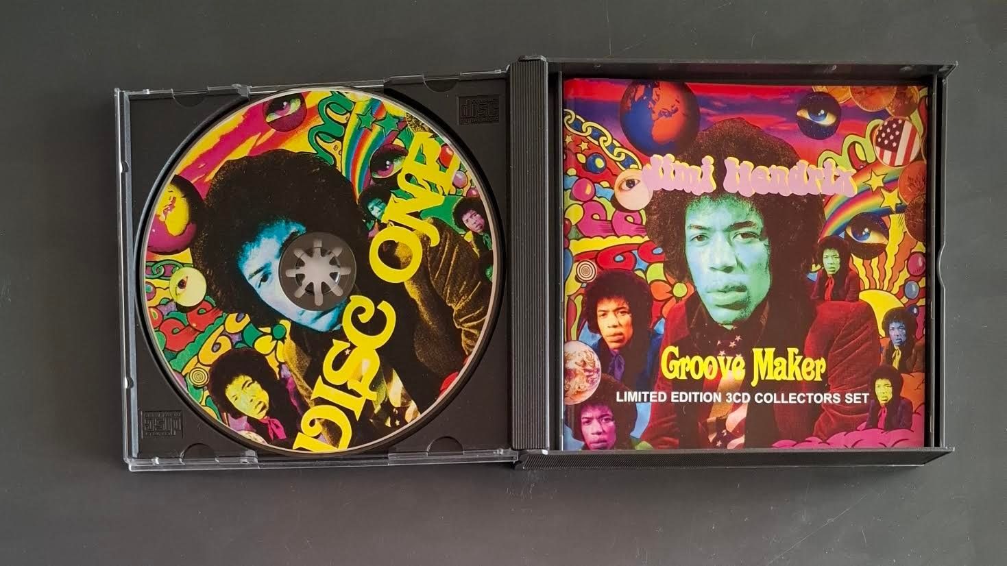 CDs: Jimi Hendrix: Groove Maker (3 CD Box) Session 1966 – Gebraucht aus Bischofszell von icubus69 2