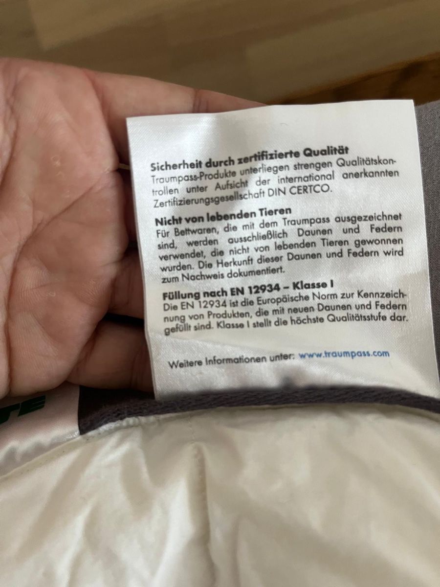 Altra biancheria da tavola: Daunenbett NOMITE 170x 210 – Nuovo (secondo la descrizione) da Zürich venduto da JN-MZ67676767 5