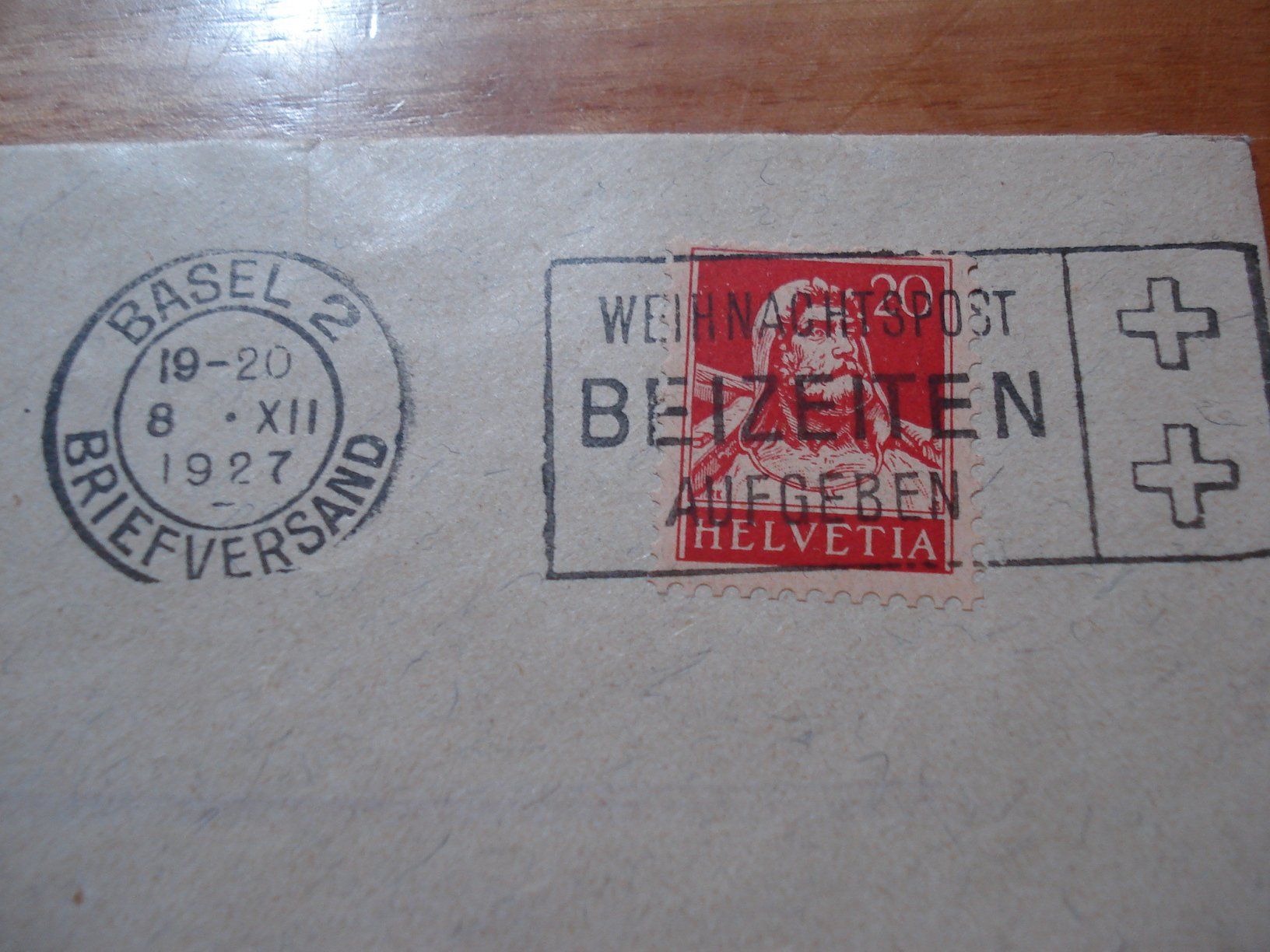 Tous les timbres: Brief 1927, Basler Handelsbank – D'occasion à Niederwil AG par morostahu 1