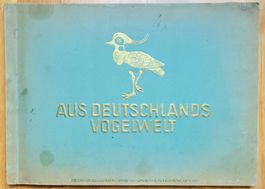 Antikes Vogelbuch "Aus Deutschlands Vogelwelt" von