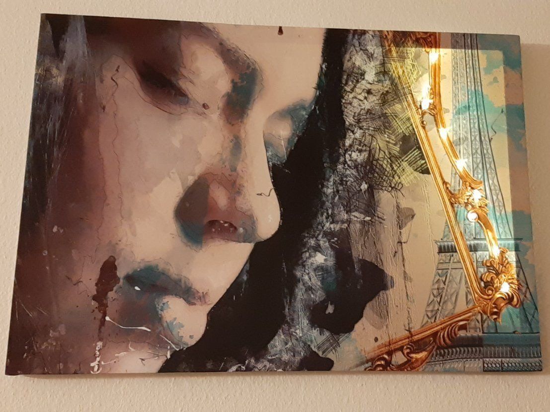 Foto & Immagini: LED Kunstbild Kunst Harve Paris Gemälde – Nuovo e nell'imballaggio originale da Kilchberg ZH venduto da ruedi34 1