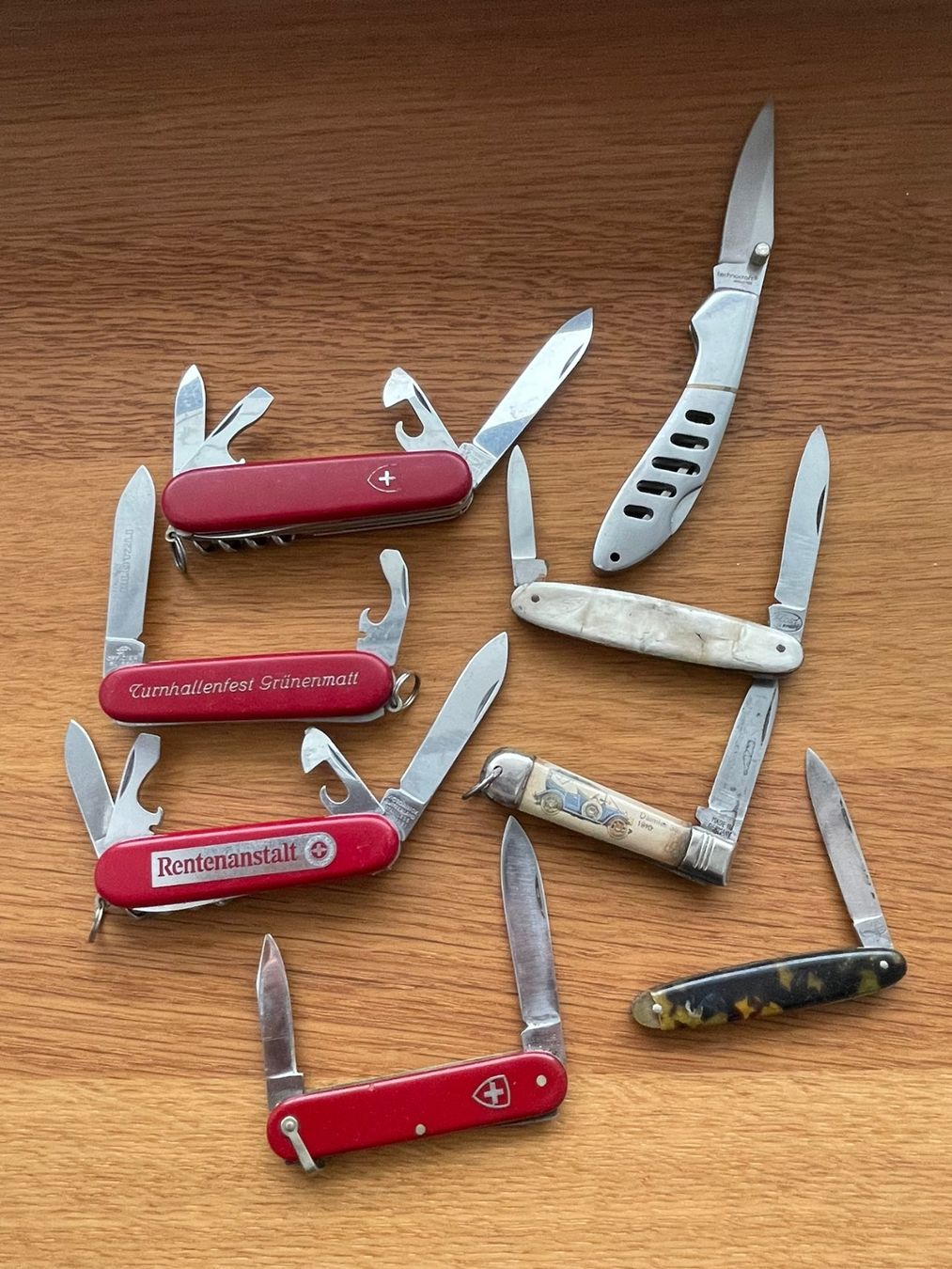 Coltelli tascabile: 8 Sackmesser / Taschenmesser – Usato da Burgdorf venduto da Apfel62 3