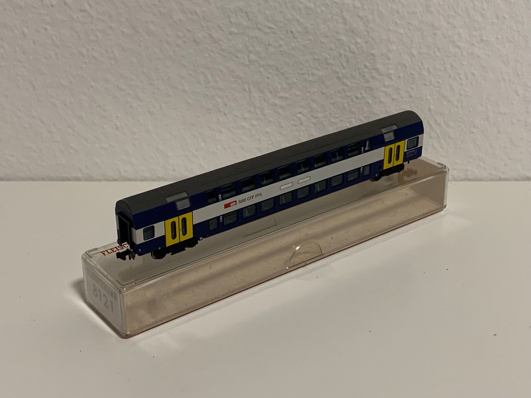 Fleischmann Modelleisenbahnen: Fleischmann DPZ 2. Klasse Doppelstock Wagen SBB – Neu (gemäss Beschreibung) aus Neuenegg von Mazdanier