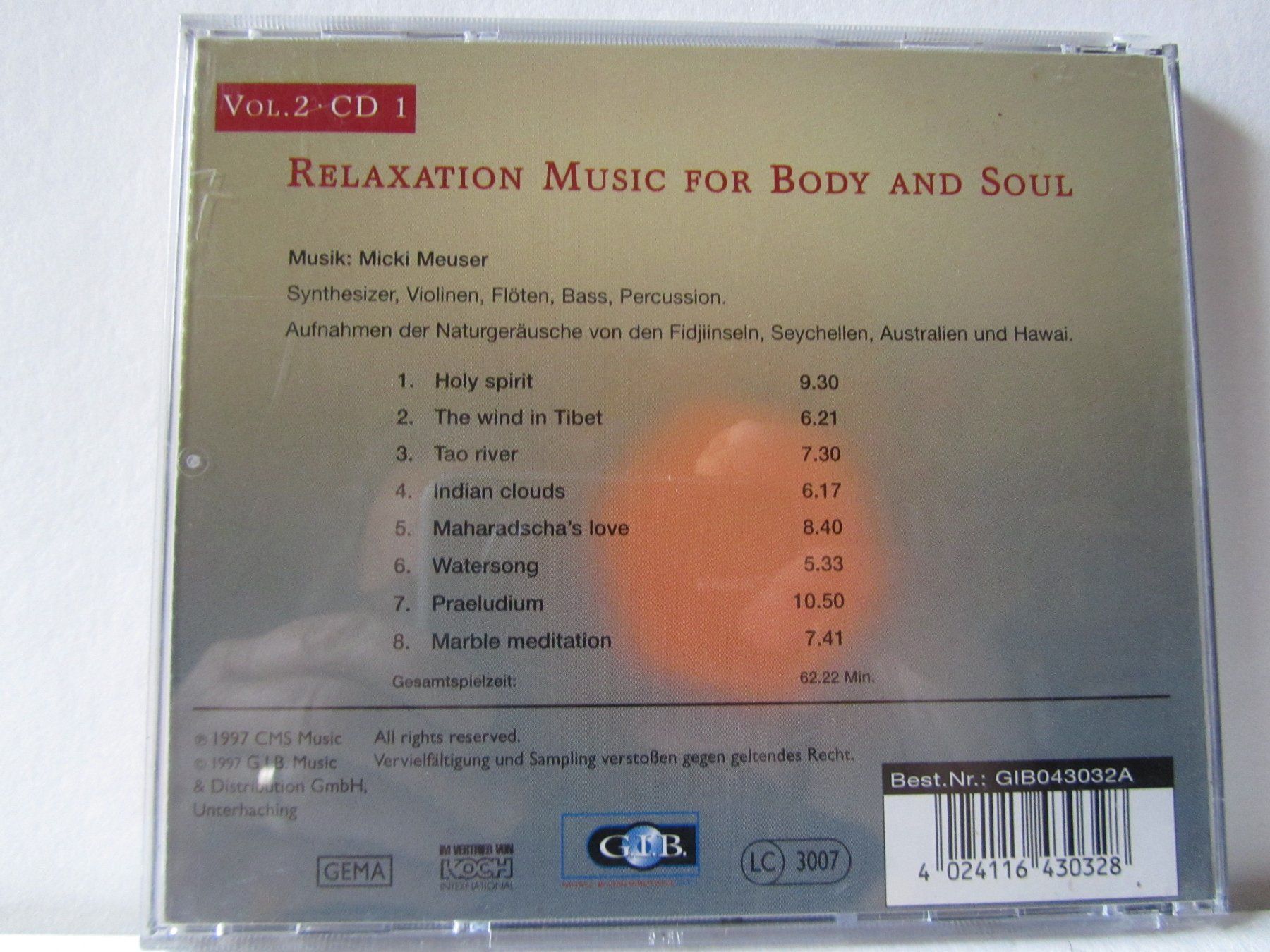 CDs: Micki Meuser, Nora de Mar, 3 CD, relaxation + Meditation – Gebraucht aus Weiningen ZH von dietsch57 1