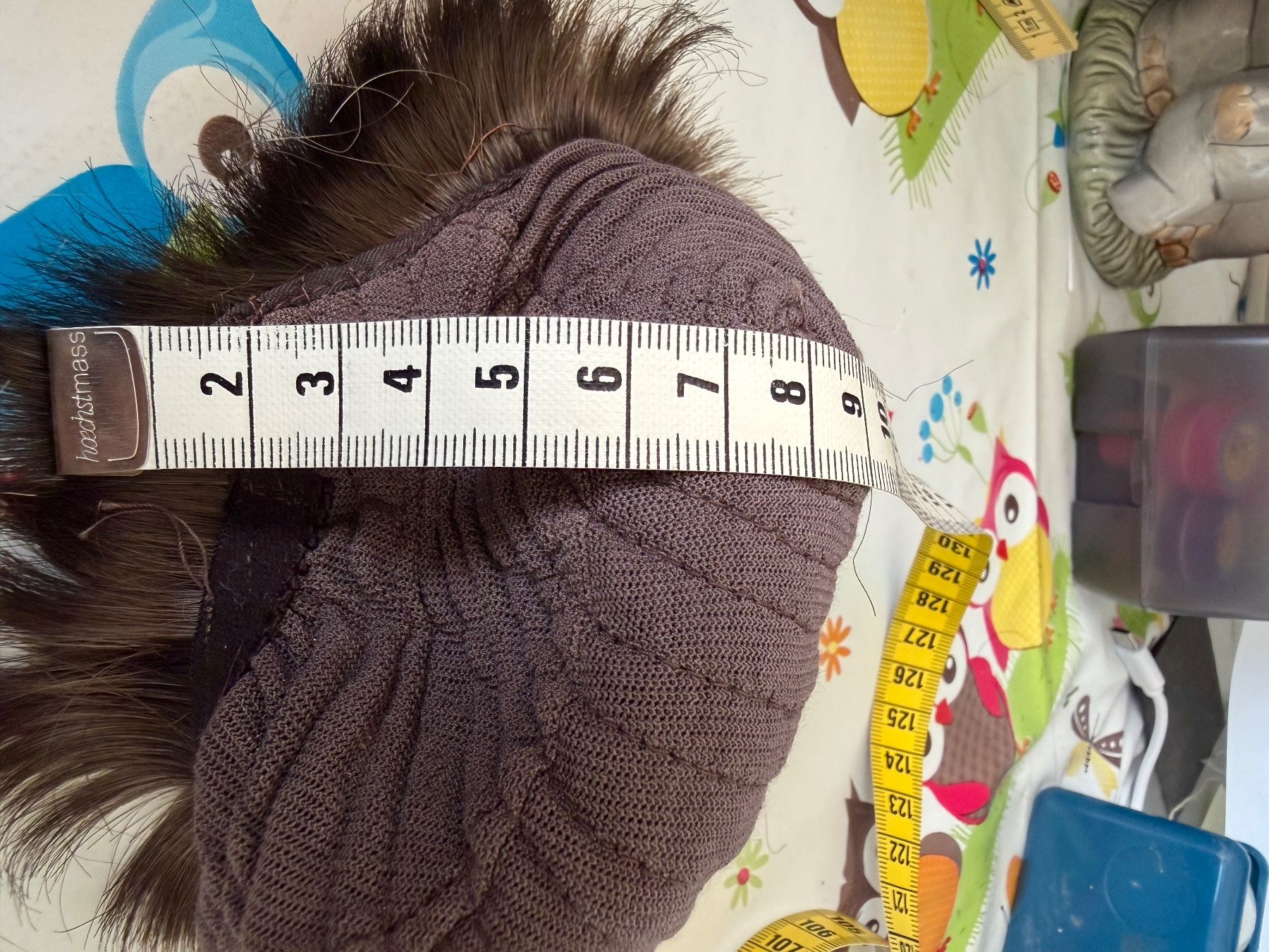 Puppen: Puppenperücke, Perücke Puppen, U: 31 cm, L: 13 cm, Echthaar – Gebraucht aus Egg b. Zürich von Mogli93 6
