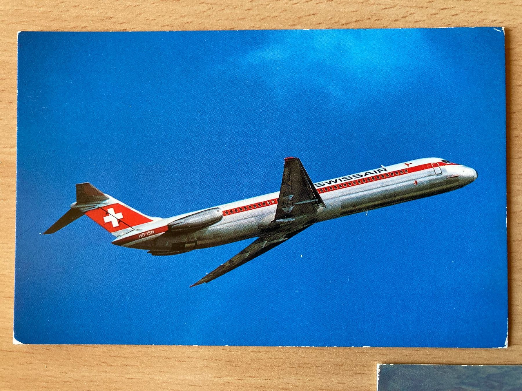 Cartoline postali: 2 Ansichtskarten Swissair, ungelaufen – Nuovo (secondo la descrizione) da Lütisburg venduto da wiesenpippau 1