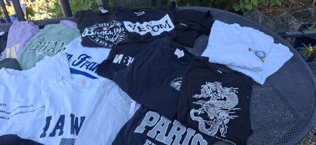 T-Shirts Pakett verschiedene Modelle und Grössen