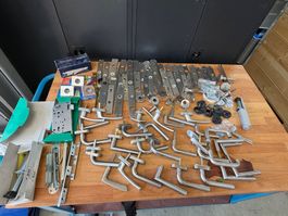 Türgriffe Beschläge Set Konvolut diverse Teile