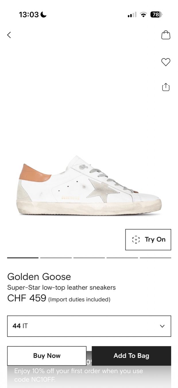 Golden Goose Herrenschuhe: Golden Goose Super Star 44 – Neu (gemäss Beschreibung) aus Wetzikon ZH von suj_f8yv 5