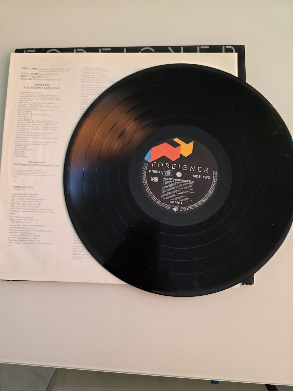 Dischi in vinile: Foreigner Agent Provocateur Vinyl LP – Usato da Alberswil venduto da mario889 3