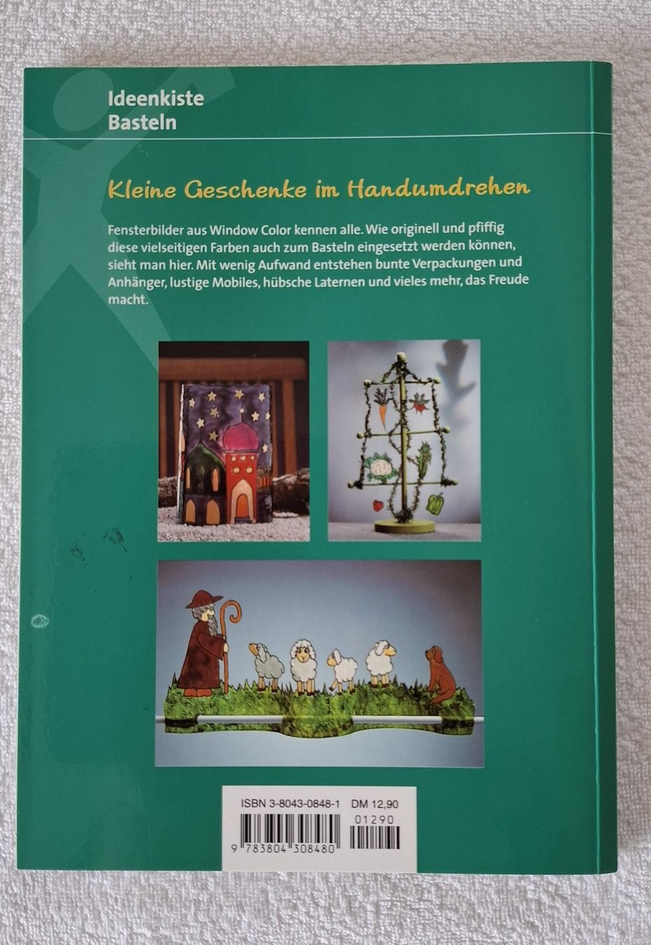 Libri: Window Color, Schöne Geschenkideen mit Vorlagebogen, basteln – Usato da Zürich venduto da Romi169 1