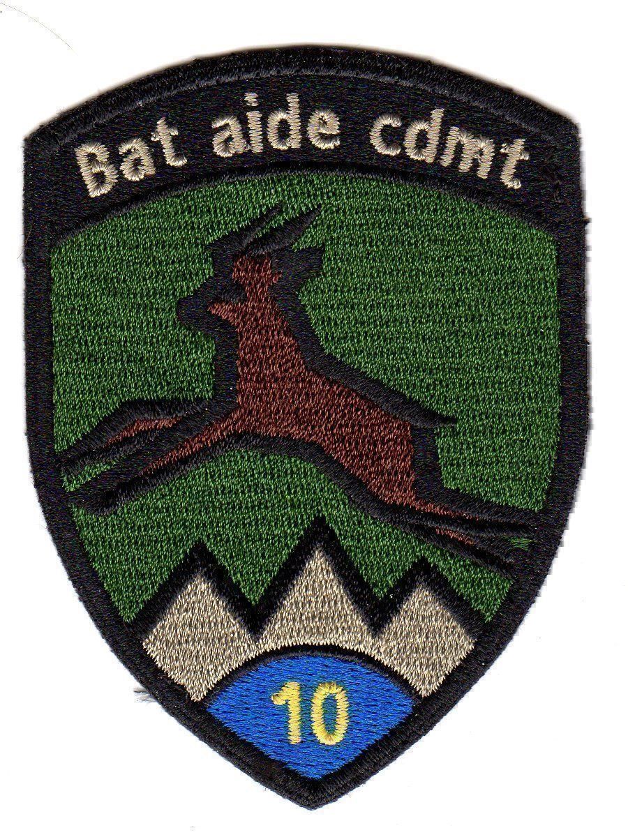 Placchette & Badge: Badge Bat aide cdmt 10 blau – Usato da Erlinsbach venduto da S700