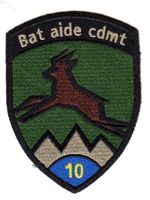 Badge Bat aide cdmt 10 blau