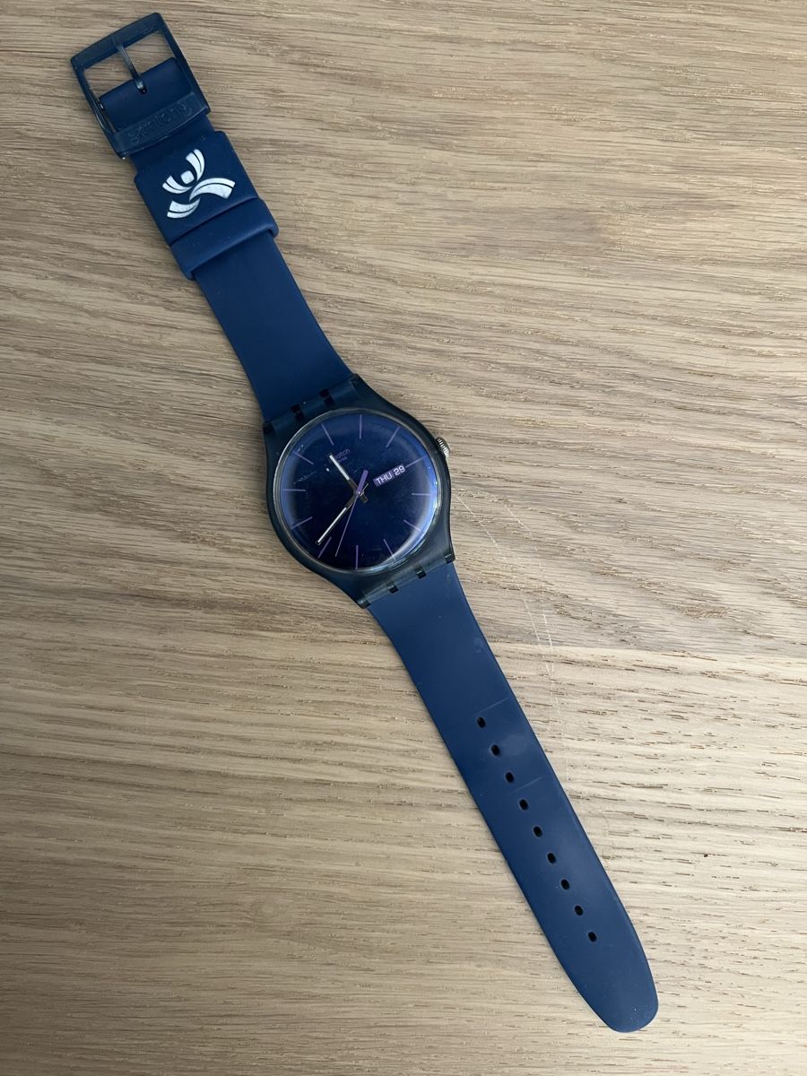 Swatch Orologi: Swatch Watch - Eidgenössisches Turnfest - Blau – Usato da Bremgarten b. Bern venduto da ete_petete 2