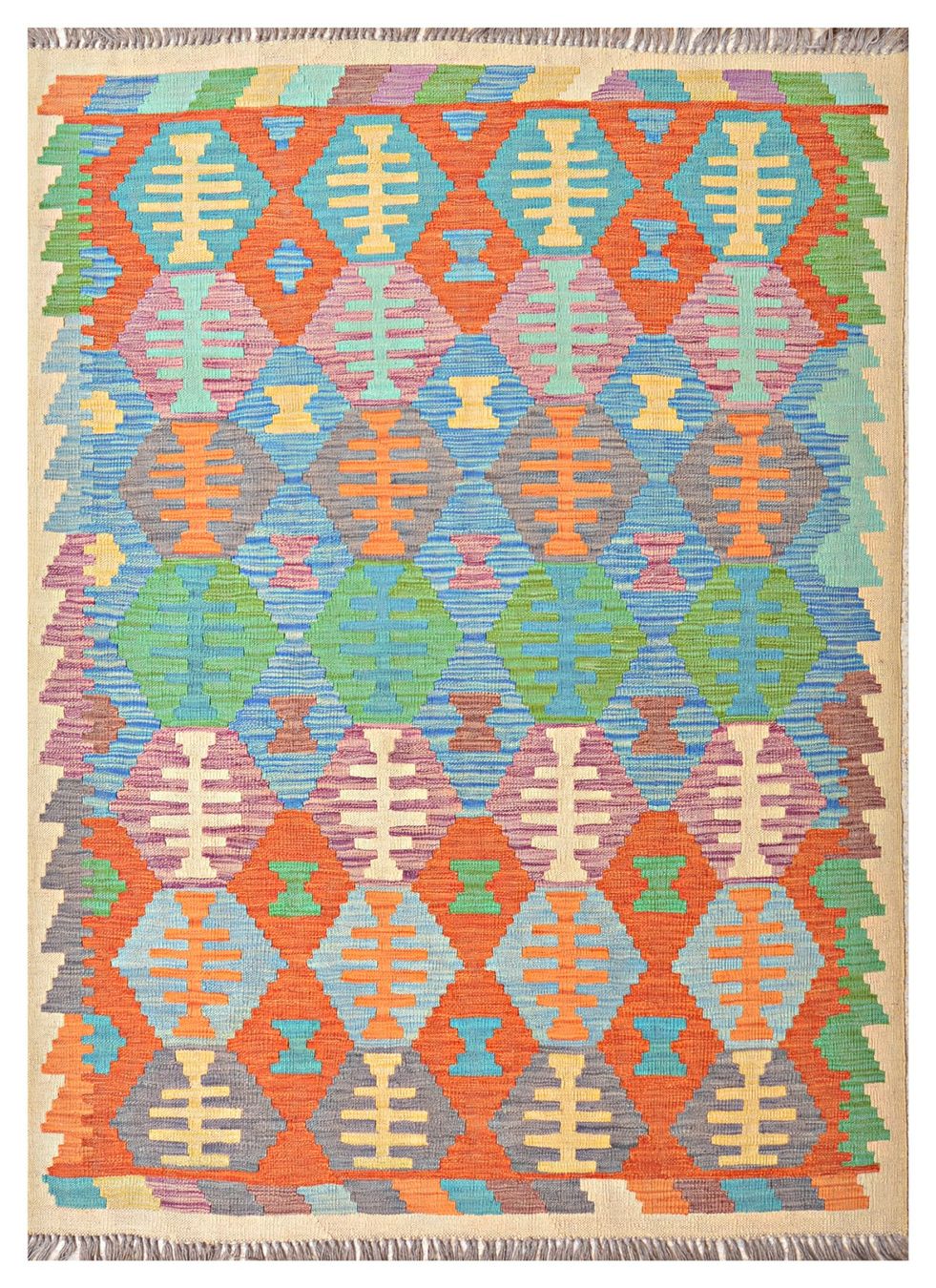 Kelim Tappeti: Oriente Kelim Teppich 150x200 Cm – Nuovo e nell'imballaggio originale da Lahore venduto da Fairways79 5