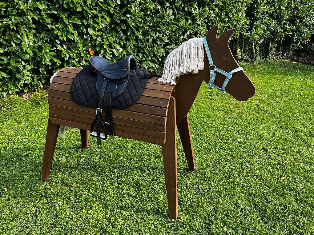 Giocattoli: Cheval en bois – Usato da Anières venduto da Silke.Gutzmann