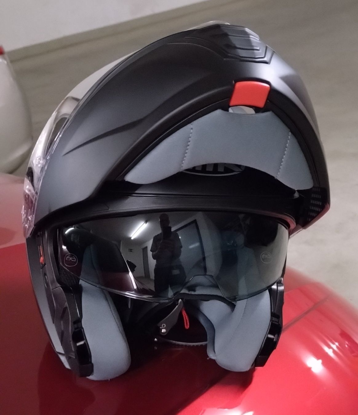 Casques & visières: Motorrad Klapphelm MTR – D'occasion à Grosswangen par Kombi-nat 3