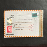 NP Brief aus IRLAND mit T-Entwertung auf Zst 412 und 531
