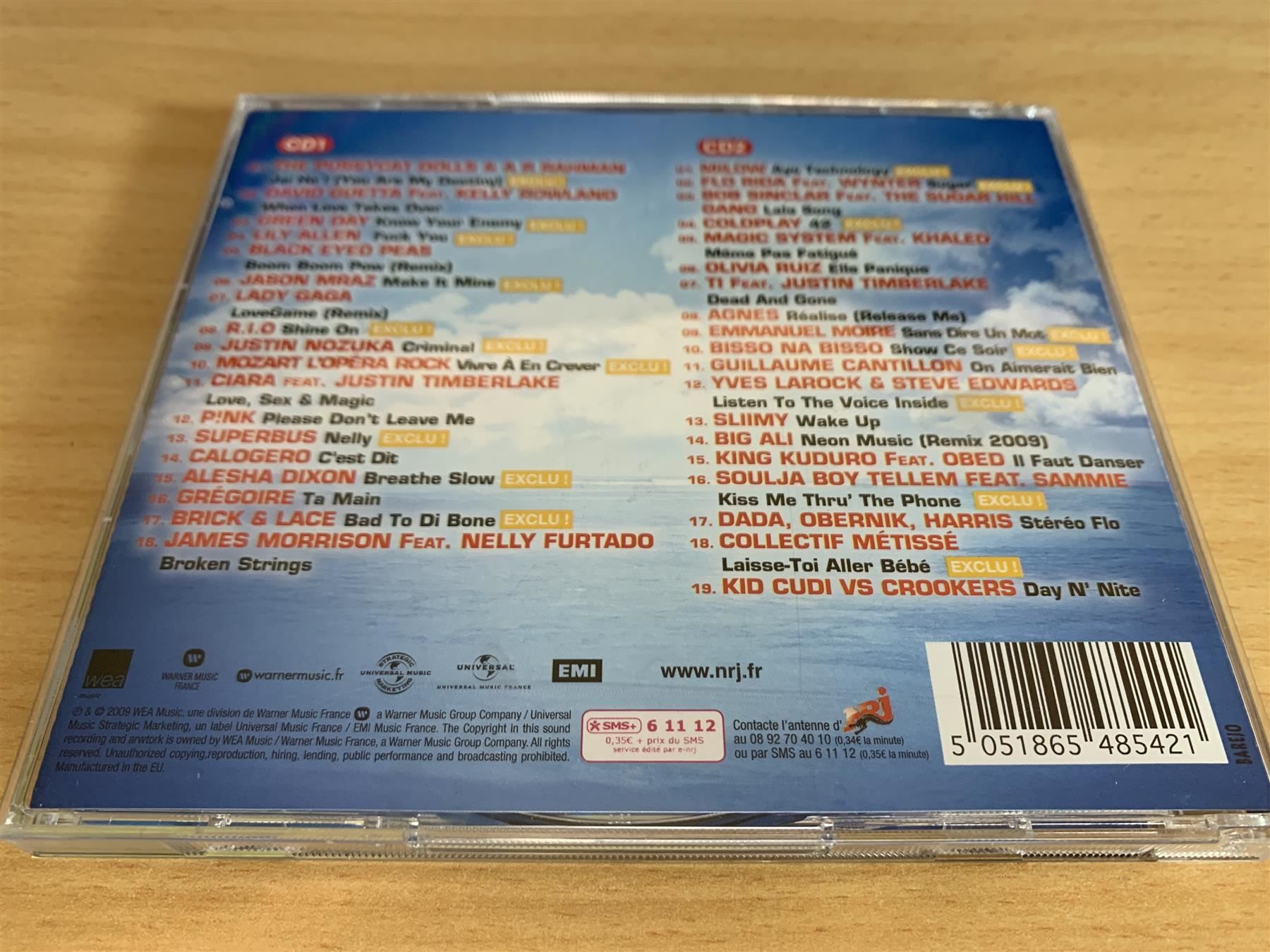 CD: NRJ Summer Hits Only 2009 - 2 CD – Usato da Rikon im Tösstal venduto da Alpenmutz 1