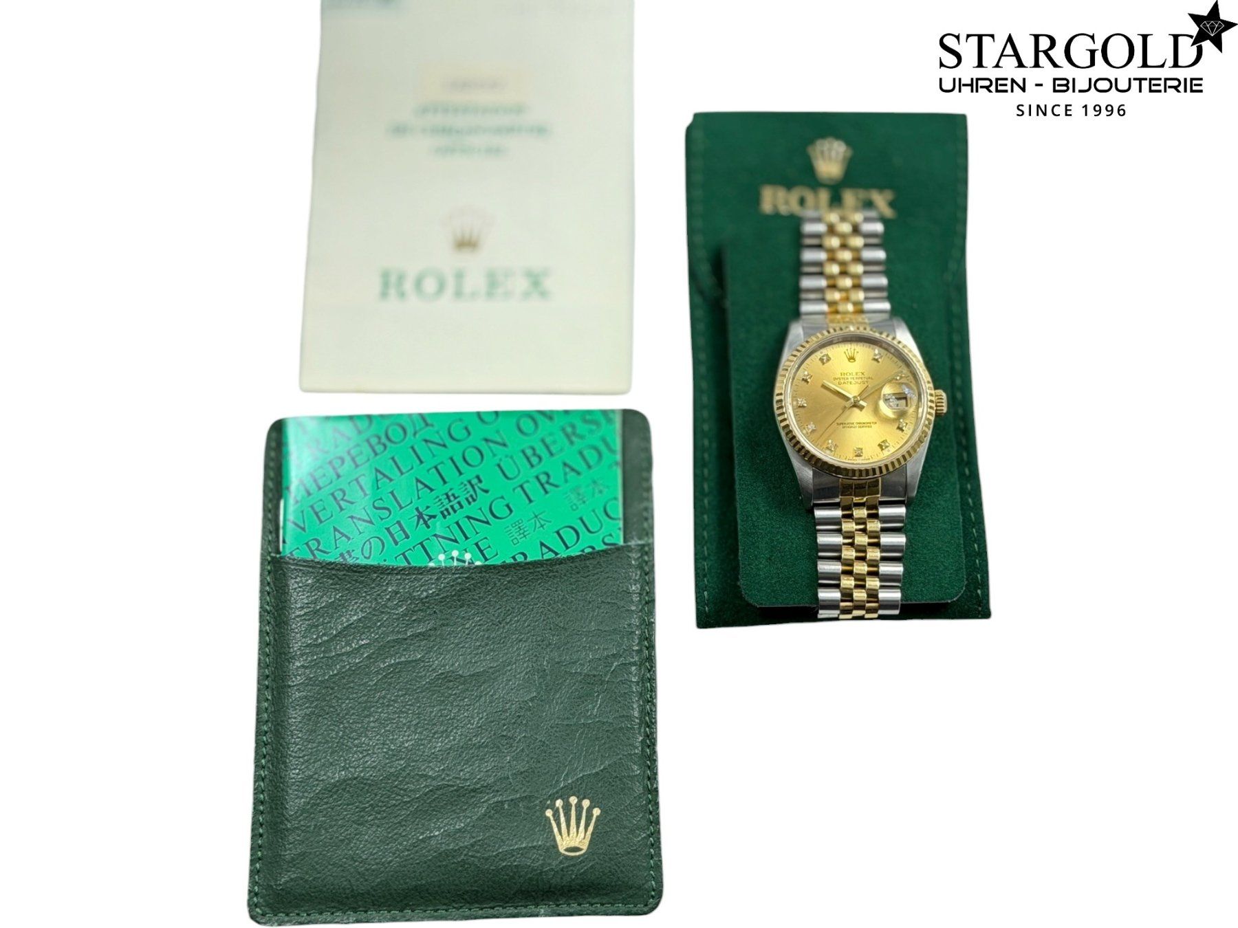 Rolex Orologi: Rolex Datejust 36 mit Diamanten - 16233 – Usato da Zürich venduto da Stargold-Uhren 8