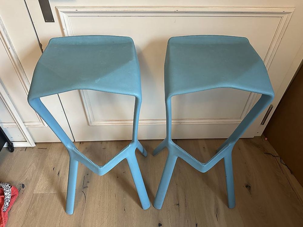 Hocker: PLANK MIURA Barhocker, by Konstantin Grcic – Gebraucht aus ZÜRICH von benvautier 1